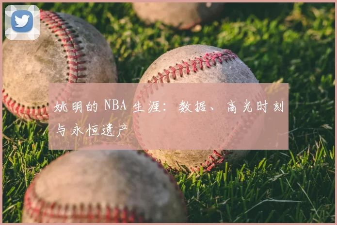 姚明的 NBA 生涯:数据、高光时刻与永恒遗产